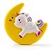 BeYumi Slow Rising Toy, Moon Unicorn Squishy Cream Scented Decompression Squeeze Toys for Collection Gift, Decorative Props Large or Stress Relief