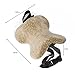Adoric Life Memory Foam Travel Pillow, Portable Head, Chin and Neck Support with Machine Washable Cover for Airplanes, Cars, Trains and Office Napping - Brown