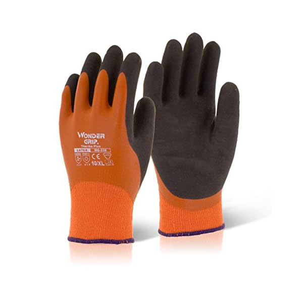 Wonder Grip WG-338 Thermo Plus GrÃ¶sse Wasserdichte Handschuhe mit KÃ¤lteschutz M/08