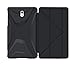Galaxy Tab S 8.4 Case, Samsung Galaxy Tab S 8.4 case, rooCASE Origami (3 Way Stand) Slim Shell Lightweight Tablet Folio Smart Cover Black/Gray