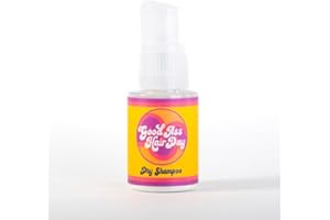 GOOD ASS HAIR DAY Good A- Hair Day Dry Shampoo Powder – Non-Aerosol, Talc-Free, All-Natural, Vanilla Scent – Absorbs Oil, Refreshes Hair Between Washes, Handmade in USA