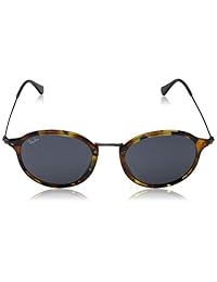 Ray-Ban De Los Hombres 0rb2447 Ronda anteojos de sol, Azul