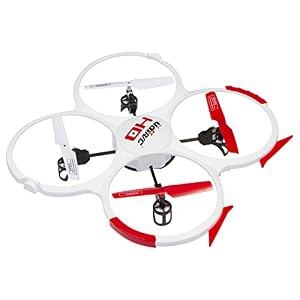 UDI U818A-HD 2.4GHz 4 CH 6 Axis Headless RC Quadcopter w/ HD Camera, Extra Battery