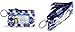Vera Bradley Zip Id Case and Lanyard in Cobalt Tile