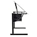 Tangkula Drafting Table Art & Craft Drawing Desk Art Hobby Folding Adjustable w/Stool and Drawers Craft Station (White with 3 Drawers)