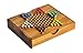 Chinese Checkers , Wooden Game , Wooden board game , Traveling size Dimensions: Approx : 5.86 x 6.56 x 1.05 inches