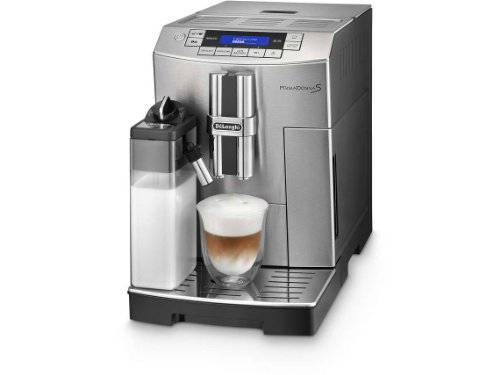 De'Longhi PrimaDonna S ECAM 28.466.MB Kaffeevollautomat mit LatteCrema Milchsystem (Digitaldisplay, integriertes…