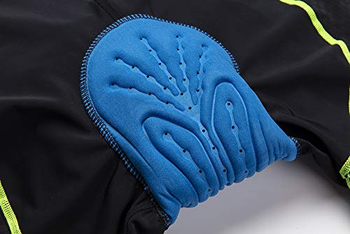 image for Letook Bike Bib Shorts Men, Bicycle Cycling Bibs Tight Gel Padded Brea