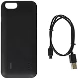 iPhone 6 Battery Case - UNU DX Protective iPhone 6 Charging Case (4.7 Inches) MFI Certified 3000mAh Portable Charger for iPhone 6 - Matte Black