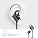 Mpow Bluetooth Headphones Wireless Sports Earphones, CVC 6.0 Noise Cancellation Running Earbuds Up to 8-Hr Playing Time for Cell Phone/PC/Mac