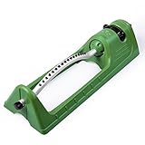 OSCILLATING SPRINKLER SYSTEM - Garden Sprinklers Water Lawn and Yard Better Than Home Irrigation Systems - Fast, Even Sprayer Watering From Hose AND Saves Water