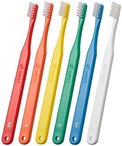 o-rarukea Stains 12 Toothbrush 25 Pieces yelow