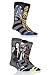 SockShop Mens 5 Pair Disney Star Wars Heros Yoda, Chewbacca, C3P0, R2-D2 and Han Solo Socks 13-15 Assorted