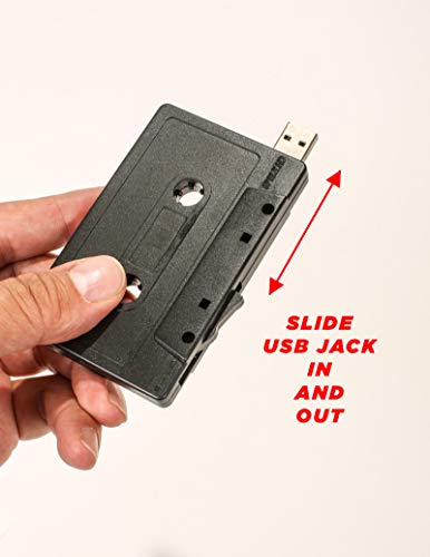 FYDELITY | IMIXID USB-Sides Cassette Tape Flash Drive 500MB - Black| Mixed Tape/Memory/USB/Urban/Digital Mix Tape/Audio