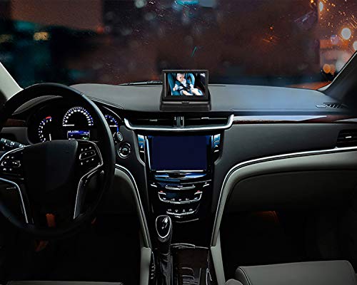 Itomoro Baby Car Mirror, View Infant in Rear Facing Seat with Wide Crystal Clear View,Night Vision,Camera Aimed at Baby-Easily to Observe The Baby's Every Move