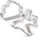 Ann Clark Cookie Cutters 2-Piece Air Travel/Flying Cookie Cutter Set with Recipe Booklet, Airplane and Cloud