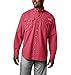 Columbia Men’s PFG Bahama™ II Long Sleeve Shirt, Sunset Red, Large