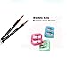 Teenitor Top Quality Dual EyeLiner Lipliner Sharpener with Cover Pack of 5