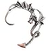 Punk Gothic Dragon Ear Cuff Wrap Earring Left Ear