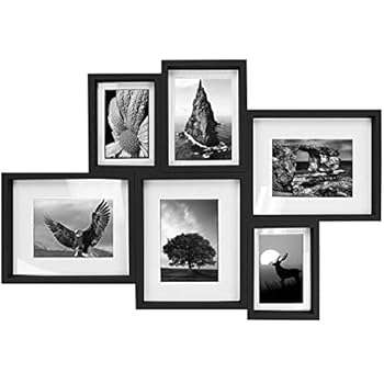 frame 20x30 maggie jerry injection mounting sockets selfie collage hanging multi grey open plastic