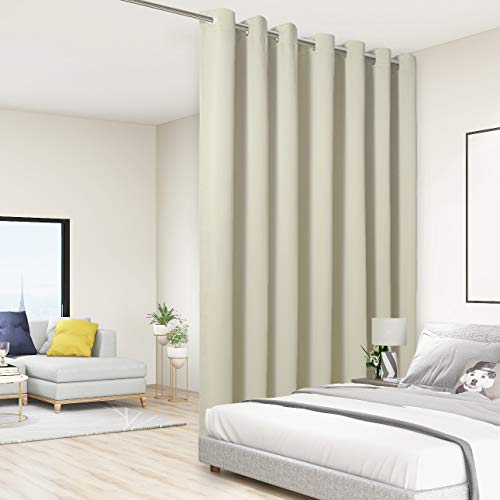 BONZER Room Divider Blackout Curtain Wide