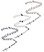 Jstyle 3Pcs Imitation Pearls Rosary Necklace Women Girls First Communion Gifts Catholic Crucifix Pendant Necklace Holy Rosary Beads
