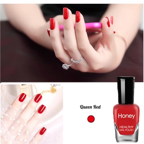 LBOYLOVE® 10 Pcs Easy Peel Off Nail Polish Set, Easy Peel Off & Quick Dry Nail Polish, Organic Water Based Non Toxic Nail Polish for Women and Teens (5ml)