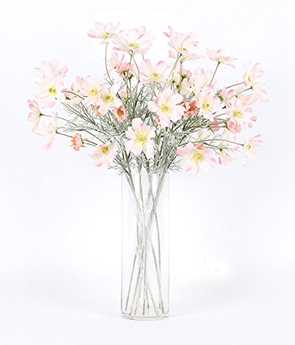 Artfen 6 pack artificial calliopsis flowers fake silk f…