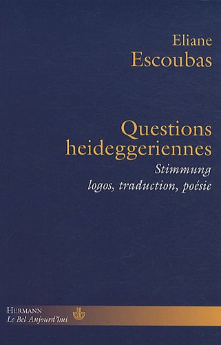 Questions heideggeriennes