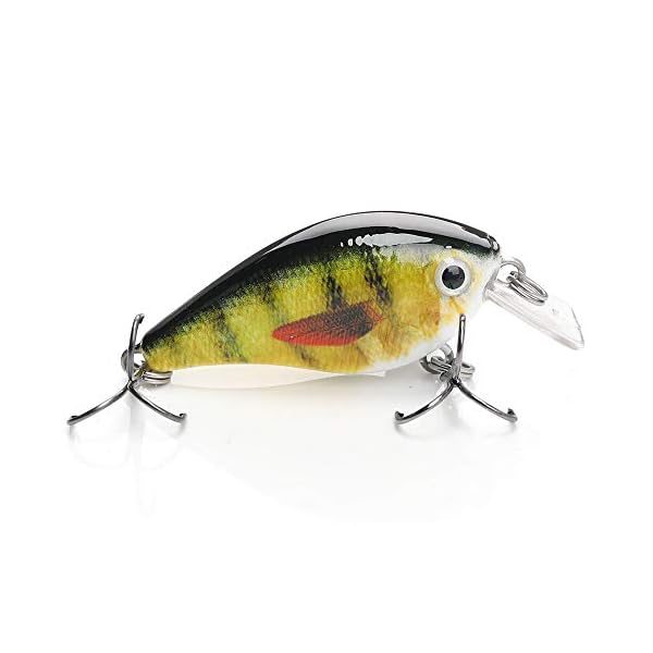 ELBFANG Crankbait Wobbler Set | 13g | 7,5cm | Barsch-Hecht-AngelkÃ¶der | KunstkÃ¶der Set – Bild 7