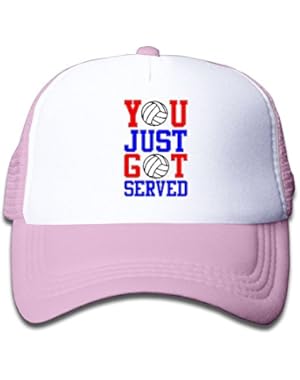 You Just Got Served Volleyball Youth Mesh Hat Boy and Girl Baseball Trucker Caps