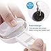 Teletrogy Suction Hooks Vacuum Suction Cup Hooks Powerful Bath Shower Hooks Heavy Duty Hooks for Shower Wall Rustproof Shower Hooks for Shower Towel Chrome Loofah Robe -Utility Hooks 4 Pack
