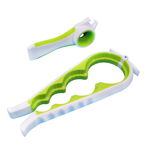 bottle opener for arthritic hands jar opener for seniors with arthritis(White)