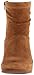 FitFlop Women's Zip Up Crush Suede Boot,Tan,7 M US