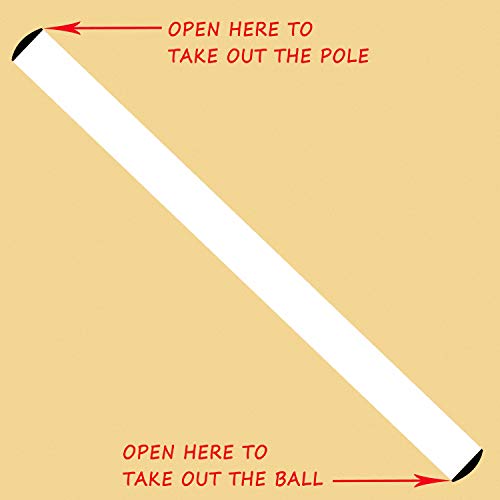 A-ONE 20FT Extra Thick Telescopic American Flag Pole, Heavy Duty 16 Gauge Aluminum US Telescoping Flagpole Kit Fly 2 Flags with Golden Ball Topper for Outdoor Residential or Commercial. - Thumbnail 6