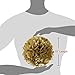 PAXCOO Black and Gold Birthday Decorations with Happy Birthday Banner Black Gold Balloons and Party Supplies for 20st, 30th, 40th, 50th, 60th, 70th,75th, 80th Birthday