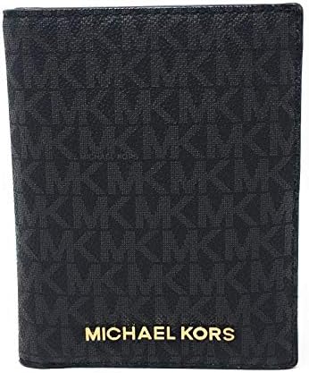 Michael Kors Jet Set Travel Passport Holder Wallet Case PVC 2019 (Black PVC) 1 Michael Kors Jet Set Travel Passport Holder Wallet Case PVC 2019 (Black PVC)
