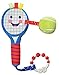 Kids Preferred Little Sport Star On The Go Plush Developmental Tennis Racket, 13.75