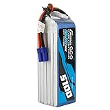 Gens ace 6S Lipo Battery 22.2V 5100mAh 80C Lipo