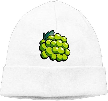 SOLONL Green Grapes Set Head Cap White