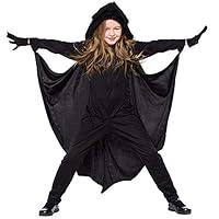 ABDQPC Kids Black Bat Funny Party Birthday Cosplay Costume Fancy Dress Up S