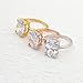 LEMON GRASS 3.5ct Oval Solitaire Engagement Ring Thin Band in Sterling Silver 925 Size 4-9