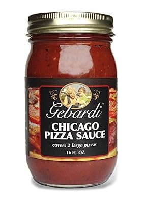 Gebardi Chicago Pizza Sauce, 16 oz