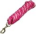 Derby Originals Striped Multicolor 10′ Cotton Lead Ropes with Rust Proof Brass Snapsthumb 1