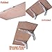 2 Pcs 90 Degree Spring Loaded Folding Support Shelf Bracket 10