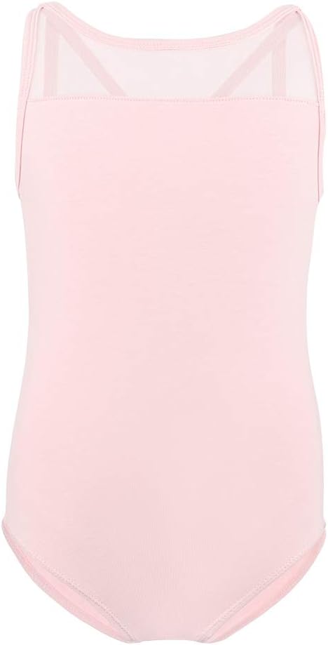 SouditturBallet Leotards for Girls Sleeveless Cotton Tank Tops for Dance Costumes Gymnastics Dancewear