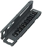 CRAFTSMAN 915881 9 Piece Easy-to-Read Impact Socket Set, 3/8" Drive Metric