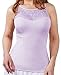 Spanx Hide and Sleek Lace Bateau Camisole 1503 QVC A214290, Lilac, M