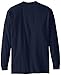 Dickies mens Big-tall Long-sleeve Heavyweight henley shirts, Dark Navy, 2T US