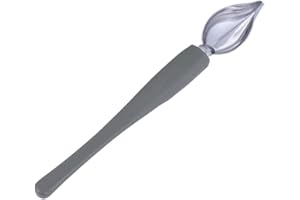 UPKOCH Stainless Steel Sauce Spoon Artistic Decorative Spoon for Catering Events